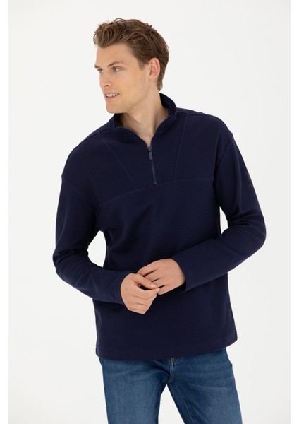 Erkek Lacivert Sweatshirt 50276580-VR033 fiyatları