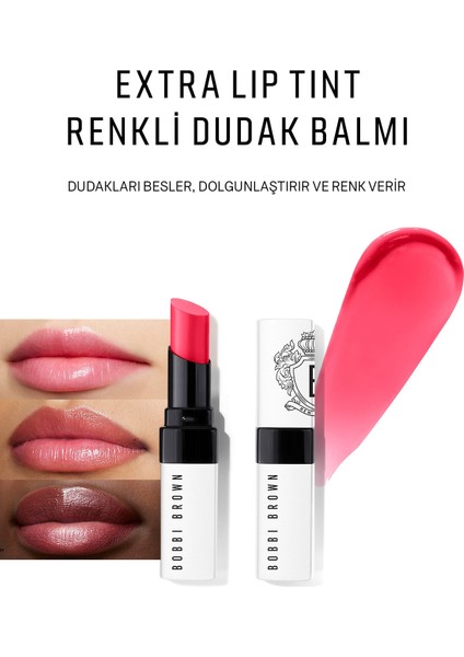 Extra Lip Tint Botanik Yağ Kompleksli Renkli Dudak Balmı - Bare Punch 716170298535