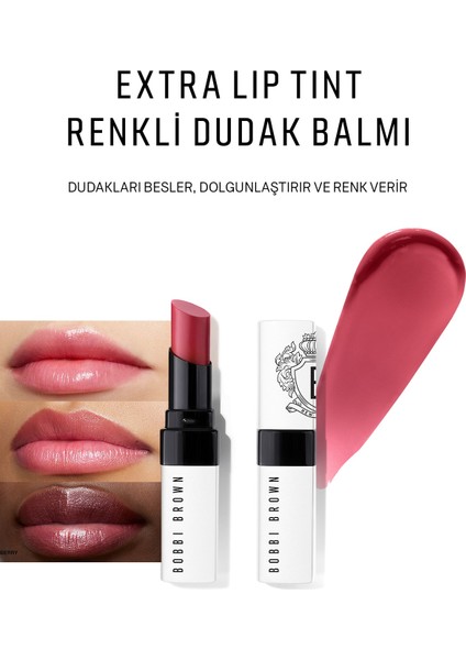 Extra Lip Tint Botanik Yağ Kompleksli Renkli Dudak Balmı - Bare Raspberry 716170298559