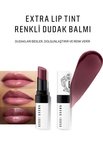 Extra Lip Tint Botanik Yağ Kompleksli Renkli Dudak Balmı - Bare Onyx 716170308708