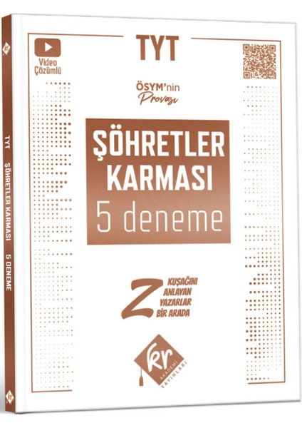 Kr Akademi Yayınları TYT Şöhretler Karması 5 Deneme