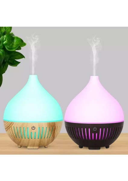 Led Işıklı Oda Hava Nemlendirici Aroma Terapi Difizör Mini Air Humudifier Buhar Makinesi