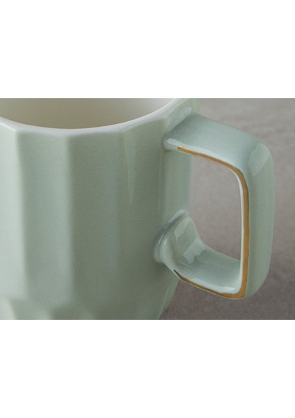 Angely New Bone China Kupa 270 ml Yeşil modelleri