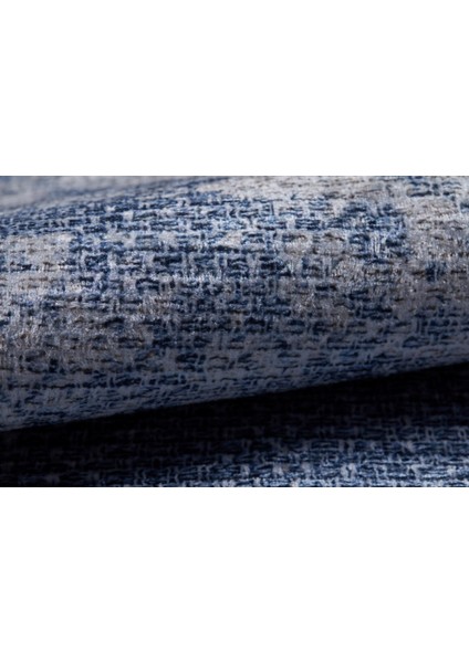 Cerepovets Mavi Modern Polyester Dijital Baskı Halı