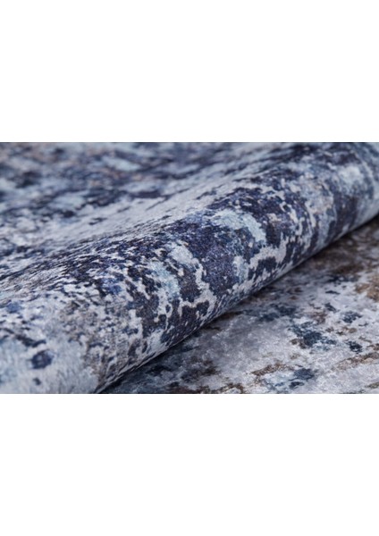 Murmansk Gri Modern Polyester Dijital Baskı Halı