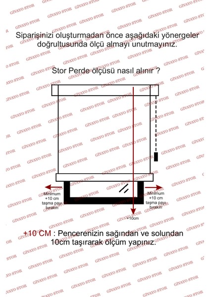 Etek Dilimli Stor Ekru Perde Güneşlik(Kırık Beyaz) fırsatları