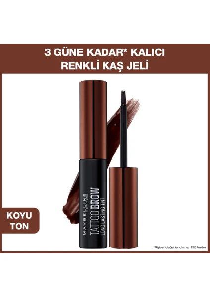 Maybelline New York Tattoo Brow Geçici Kaş Dövmesi - Koyu Ton