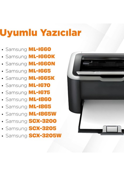 Samsung MLT-D104S Muadil Toner/ Samsung ML-1675 Muadil Toneri
