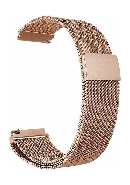 Case Street Casestreet Zcwatch V0922 Kordon Hasır Metal Örgülü Ayarlanabilir Bronz