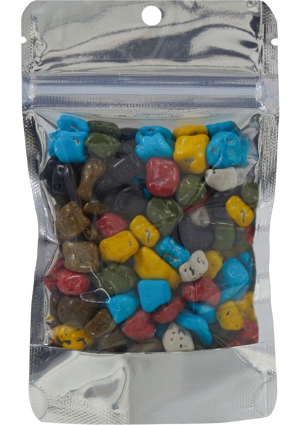 8,5x14,5x2,5 Cm-200 Adet Şeffaf Metalize Doypack