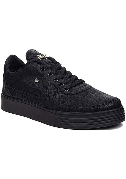 Siyaha Beyaz ve Siyaha Siyah Erkek Sneaker Ayakkabı