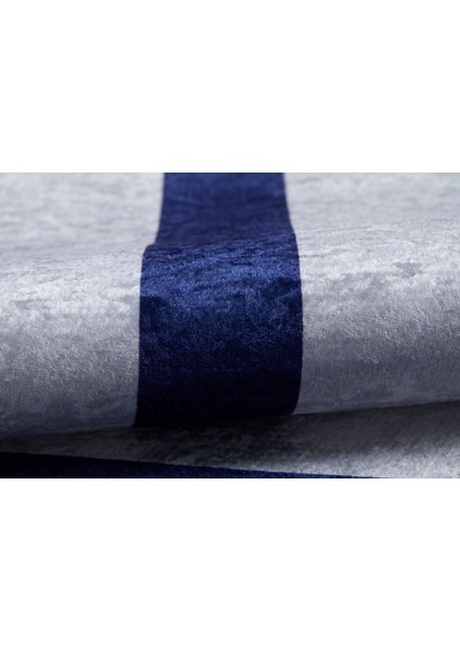 Kislovodsk Lacivert Çerçeveli Polyester Dijital Baskı Halı modelleri