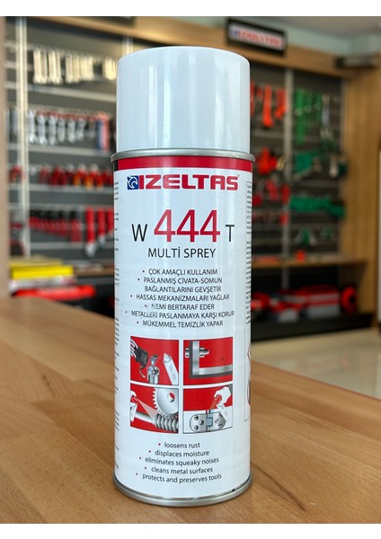 W444T Çok Amaçlı Yağlama ve Pas Sökücü Multi Sprey 400 ml