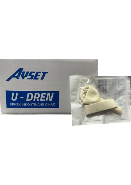 Prezervatif Sonda 30 mm Yapışkan Şeritli 25 Adet