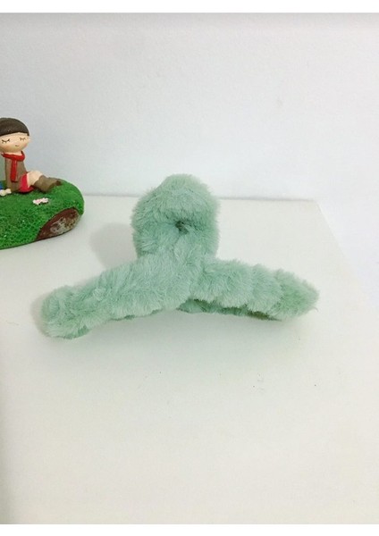 Peluş Yumuşak Tüylü Mandal Toka