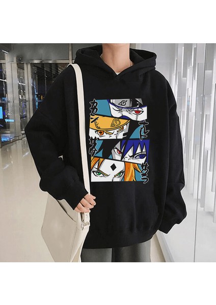Anime Naruto Eyes Kapşonlu Sweatshirt fiyatları