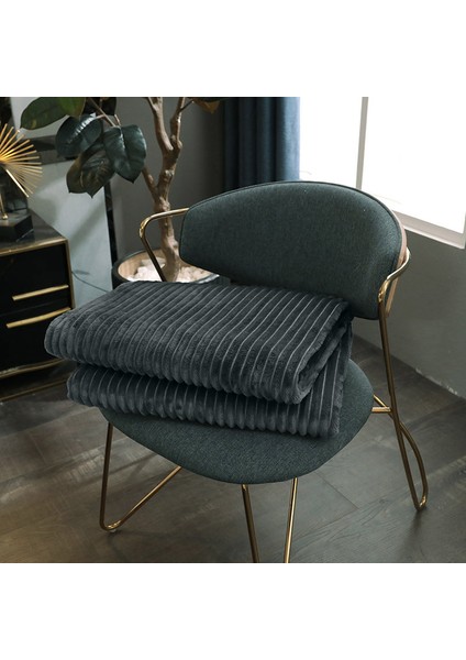 Tek Kişilik Fitilli Yumuşak Dokulu Tv Battaniye 120X170 cm