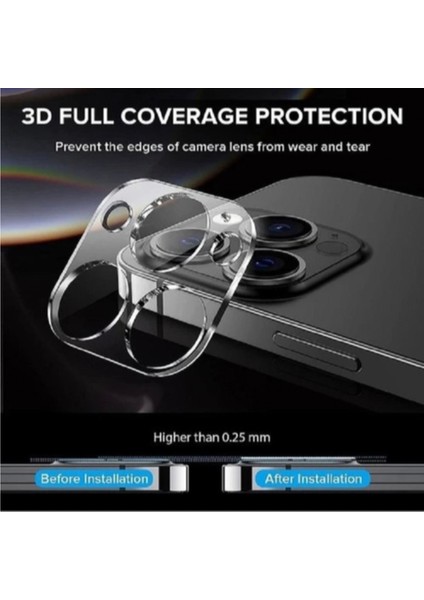 iPhone 13 Pro Uyumlu Kamera Lens Koruyucu indirimleri