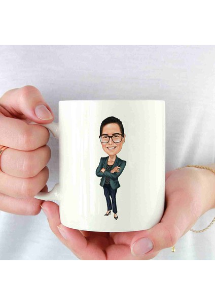 Iş Kadınlarına Özel Karikatürlü Kupa Bardak fiyatları