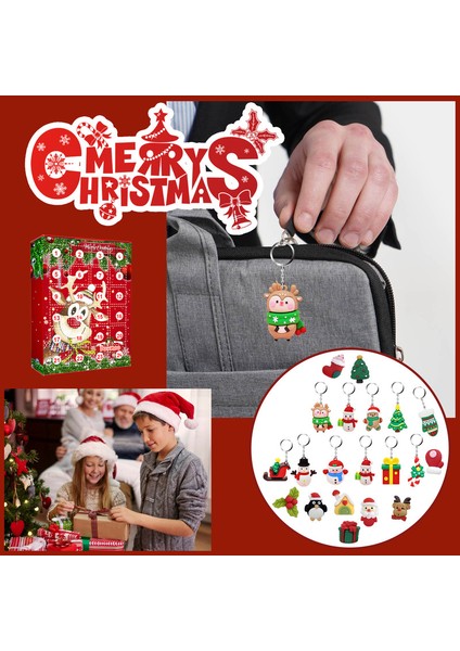 24 Izgaralı Noel Anahtarlık Kör Kutu (Yurt Dışından) fırsatları