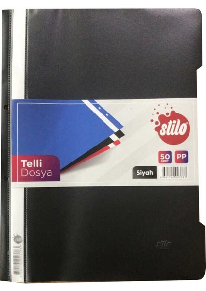 STİLO ECO SİYAH TELLİ DOSYA