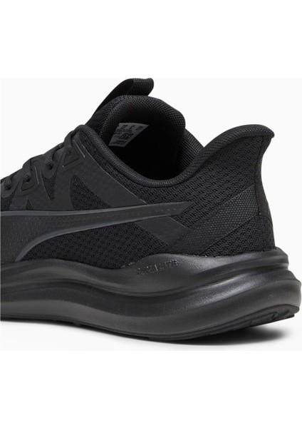 378768 02 Reflect Lıte Puma Black-Puma Black-Cool Dark Gray Yetişkin Erkek Koşu Ayakkabısı
