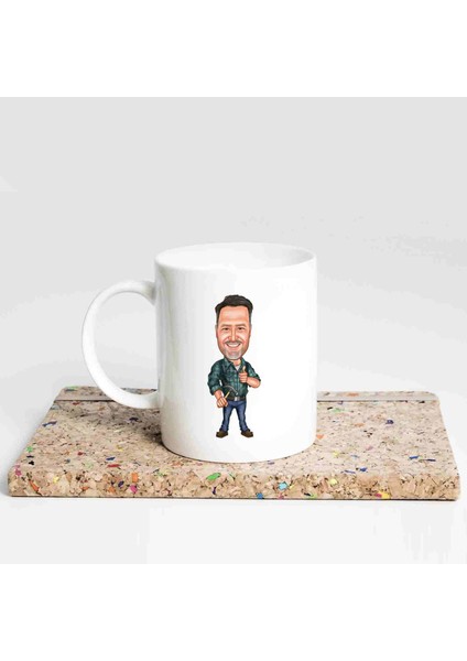 Tamircilere Özel Karikatürlü Kupa Bardak