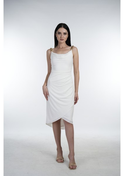 Kadın Elbise GDSP5128-WHT