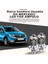 Dacia Sandero Için Uyumlu Şimşek Etkili Mercek LED Xenon Oto Ampulu Çift Renk 1