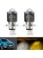 Dacia Sandero Için Uyumlu Şimşek Etkili Mercek LED Xenon Oto Ampulu Çift Renk 2