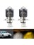 Vw Bora Uyumlu Mercek LED Xenon Uzun - Kısa Çift Renk Şimşek Etkili 2