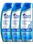 Head & Shoulders Derinlemesine Temiz Şampuan Saç Derisi Detoksu 300 ml x 3 2