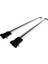 Renault Kangoo Gri Renk Wingbar Ara Atkı Tavan Barı 2009-2022 105 cm 4
