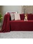 Kaymaz Koltuk Örtüsü Çift Taraflı Mikrofiber Şönil 175x300 cm Bordo – Kedi Köpek ve Çocuk Dostu 1