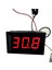 Endüstriyel Kırmızı LED Ekranlı 12V -50C/110 C Dijital Termometre 1