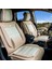 Seat Ateca Uyumlu Lüx Deri Oto Koltuk Kılıfı Ön Arka Set Unıverse Serisi Bej 1