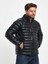 Zagmen Z01230 Erkek Slim Fit Şişme Deri Mont - Z01230 - Siyah - ST01230-SIYAH-XL 4