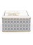 ER028-2G Forrest Grey Desenli Kare Metal Saklama Kabı 20X20 cm 1