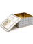 ER028-2G Forrest Grey Desenli Kare Metal Saklama Kabı 20X20 cm 2