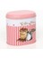 EF004-E7 Sprinkles Coffee Time Desenli Oval Metal Saklama Kabı 11X15 cm 3