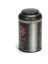 Premium Desenli Kahve Saklama Kabı Metal 1.4 lt - Siyah 3