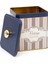 ER023-5J Elegance Cookies Desenli Kare Metal Saklama Kabı 12X12 cm 2