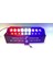 S9 9 LED 3 Renkli Kırmızı Beyaz Mavi Çakar 3