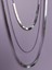Çelik Ince Silindir 60-65 cm Silver Kolye 3
