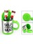 Kişiye Özel Kendini Karıştıran Mikser Kupa Termos Bardak Yeşili - Self Stirring Mug 2