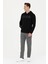 Erkek Siyah Sweatshirt 50269396-VR046 4