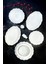 Queen Flora Bone China 12 Kişilik 53 Parça Porselen Yemek Takımı 1