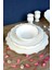 Queen Flora Bone China 12 Kişilik 53 Parça Porselen Yemek Takımı 2