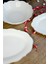 Queen Flora Bone China 12 Kişilik 53 Parça Porselen Yemek Takımı 3