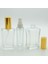 Parfüm Şişesi 50 ml (10 Adet) Sarı Kapak Plastik Valf Içbükey Boş Şişe 1